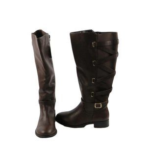 Women Boots Thalia Sodi‎ Veronika Tall Boots Size 7 Brown